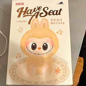 Pop Mart Labubu 'Have A Seat' Figurine - BLIND BOX! NEW- Sealed!